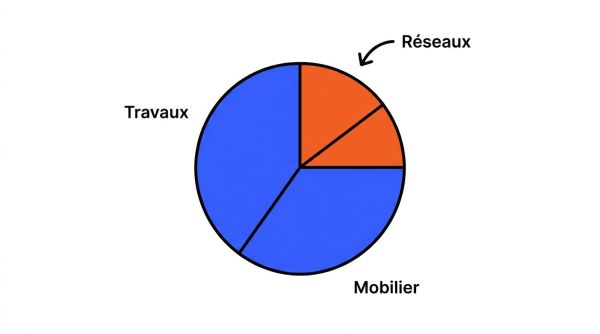 Répartition budget aménagement professionnel