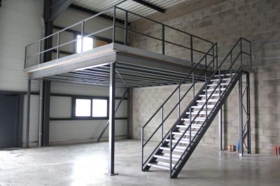 Mezzanine industrielle
