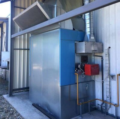 Chauffage cabine de peinture