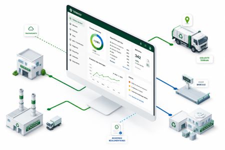 Écosystème numérique de gestion des déchets