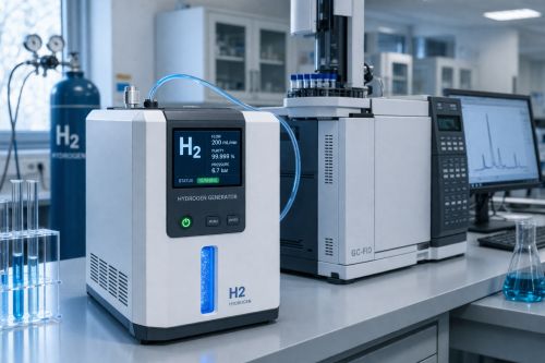 Générateur d'hydrogène en laboratoire scientifique