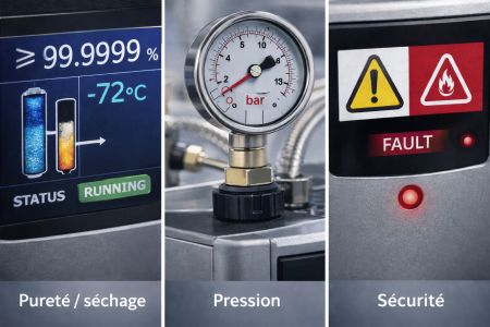 Système de surveillance de générateur d'hydrogène