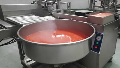 production de sauce