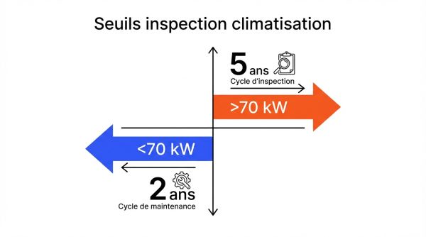 Seuils inspection climatisation.