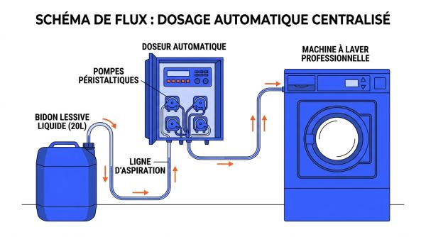 Doseur automatique lessive liquide