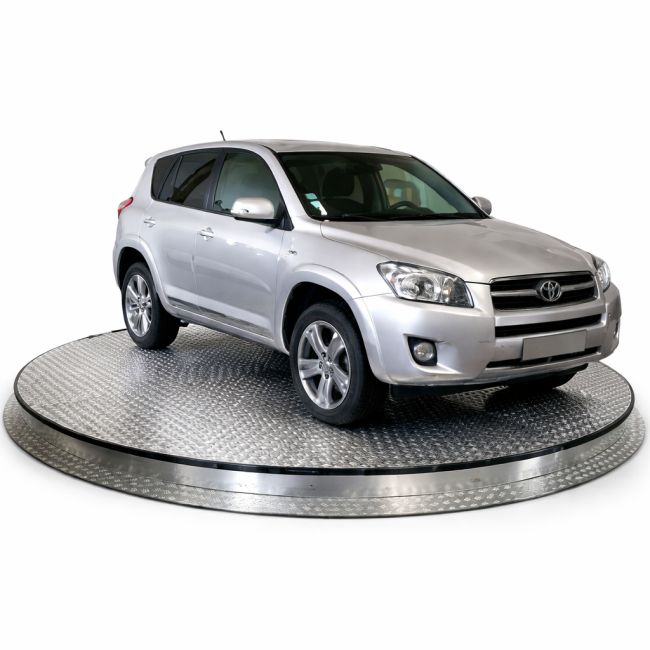 plateforme tournante motorisée