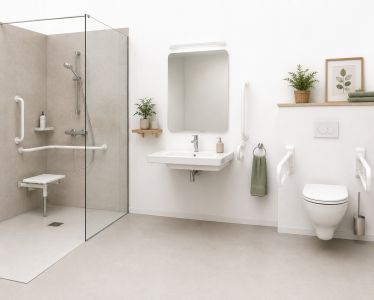 Combien coûte une salle de bain PMR ?