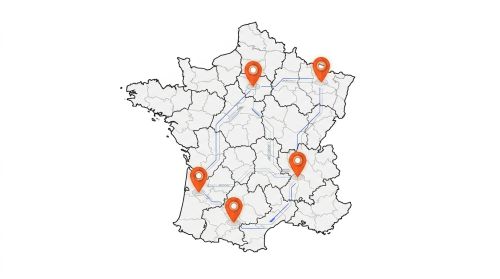 Carte top 5 entreprises soudure