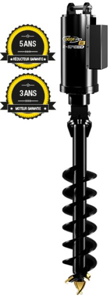 tarière moto-réducteur 2 vitesses Digga