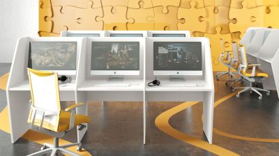box bureau call center pour 3 personnes