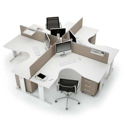 bureau call center pour 4 personnes