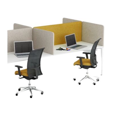 mobilier de bureau avec séparation acoustique