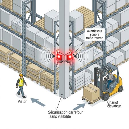 Avertisseur sonore trafic interne