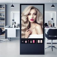 écran vitrine pour salon de beauté écran vitrine pour salon de beauté