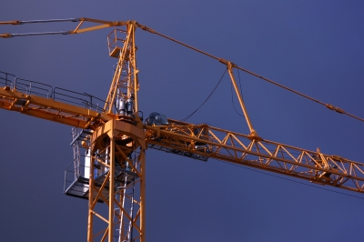 Grue chantier construction 