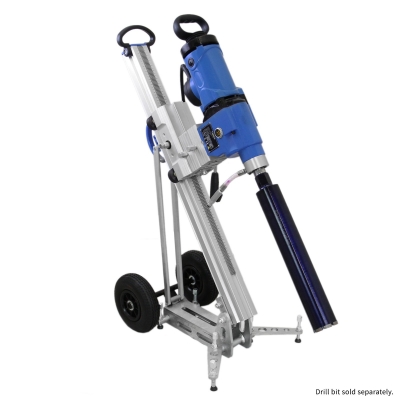 Carotteuse sur bâti