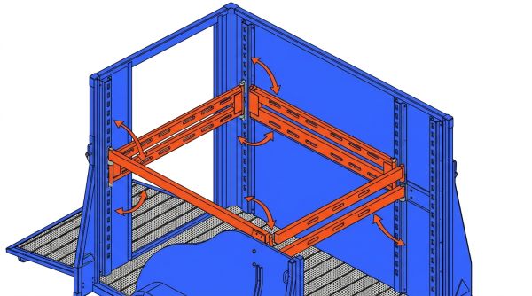 Intérieur modulable van chevaux