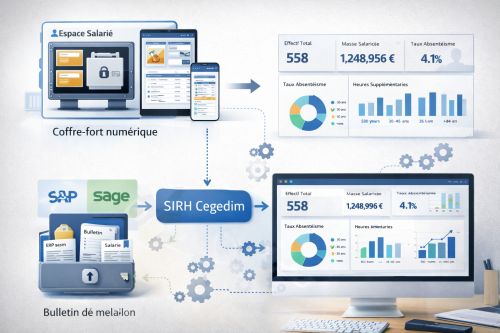 Automatisation de la paie numérique