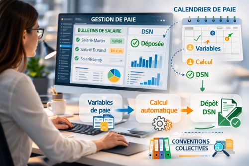 Gestion de paie en action