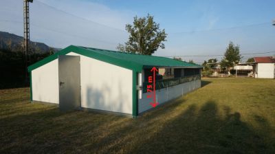 bâtiment avicole déplaçable ou cabane déplaçable bâtiment avicole déplaçable ou cabane déplaçable
