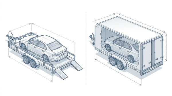 Comparatif prix remorque porte-voiture