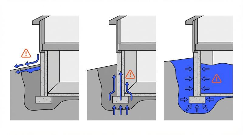 Diagnostic humidité drain français