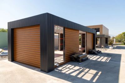 container aménagé sur un terrain constructible container aménagé sur un terrain constructible