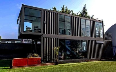 Container aménagé sur un terrain non constructible Containeraménagé sur un terrain non constructible