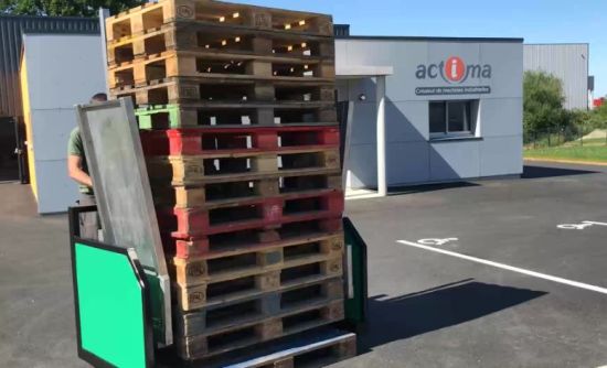 Dépileur de palettes automatique