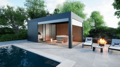 pool house