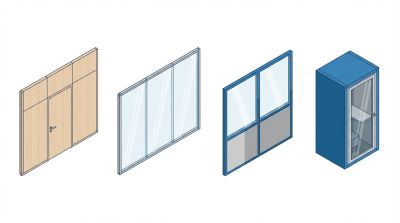 type cloison de bureau