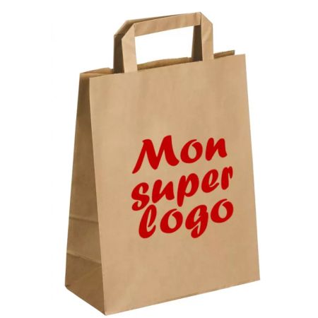 sac en papier kraft pesronnalisable
