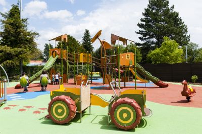 parcours d’aire de jeu