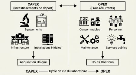 CAPEX OPEX d'un laboratoire