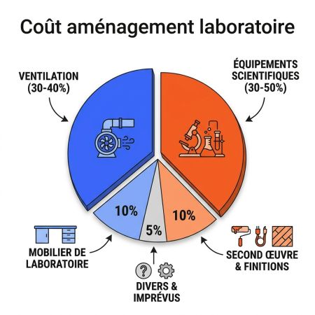 Coût aménagement laboratoire