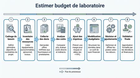 Estimer budget de laboratoire