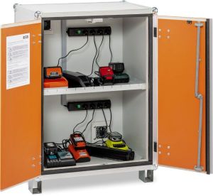 armoire anti-feu pour batterie lihitum-ion