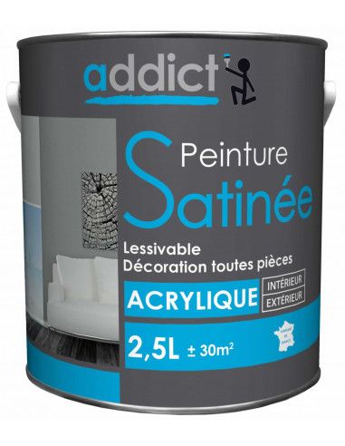 peinture acrylique de 2,5 L peinture acrylique de 2,5 L