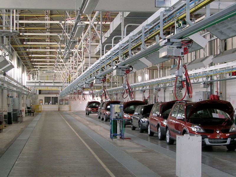Convoyeur aérien automobile