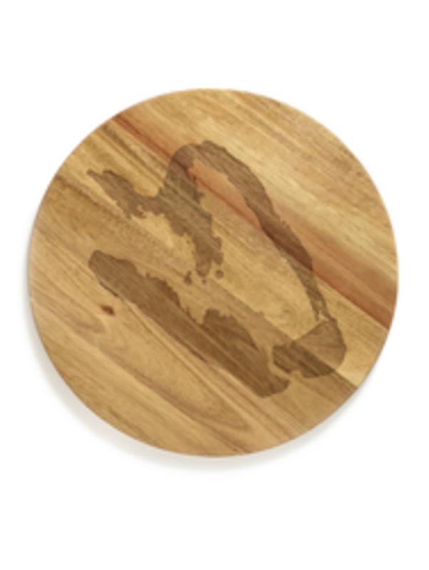PLATEAU DE PRÉSENTATION ROND MARRON BOIS 45 CM Ø 45 CM FEAST BY OTTOLENGHI SERAX