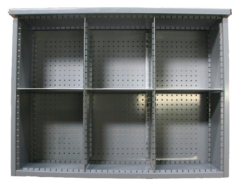 Agencement pour tiroir h.300 mm d'armoire métallique s1_0