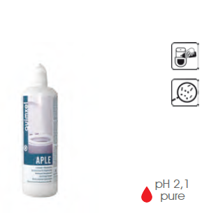 Aple 750 ml - Gel WC anti-calcaire - Nettoyant quotidien avec parfum agréable - Référence Q0050030 - Marque QUIMXEL_0