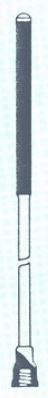 Arbre pour agitateur démontable AS130012 - compatible réacteur 2000/6000/10000 ml - longueur 490 mm_0