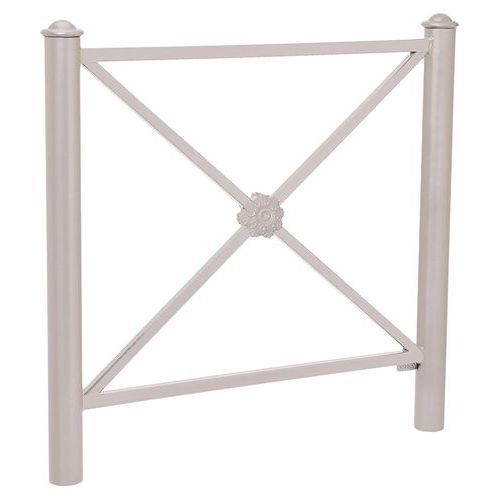 BARRIÈRE PROVINCE ROSACE 1.07 M AGORA - ZINC GRIS 7044 - PROCITY