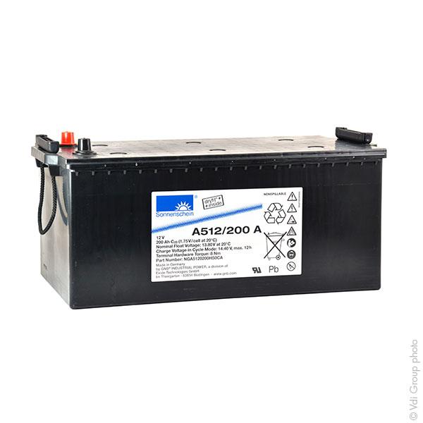 BATTERIE PLOMB ETANCHE GEL A512/200A 12V 200AH AUTO_0