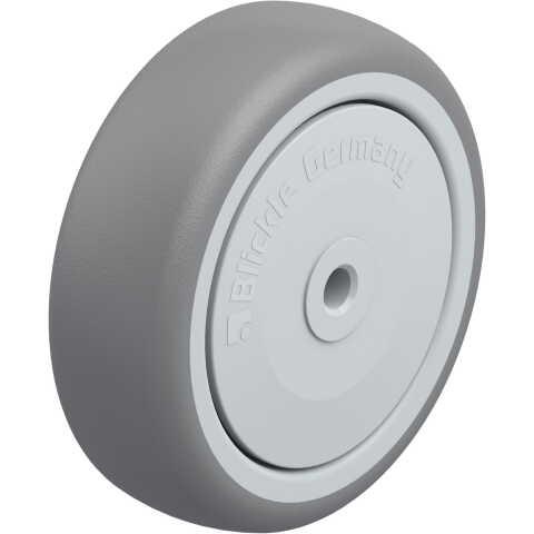 BLICKLE - ROUE Ø 100MM BANDAGE CAOUTCHOUC TPE 110KG - TPA 101/8KF