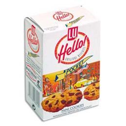 BOîTE DE 40G DE BISCUITS COOKIES HELLO POCKET - LU