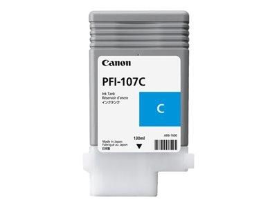 CANON PFI-107C CARTOUCHE D'ENCRE 1 PIÈCE(S) ORIGINAL CYAN