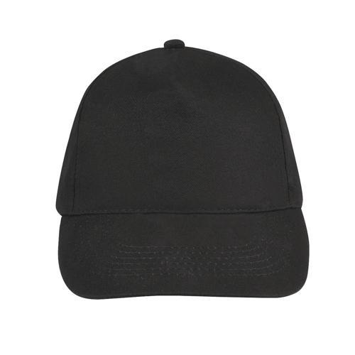 CASQUETTE 5 PANNEAUX EN COTON BROSSÉ