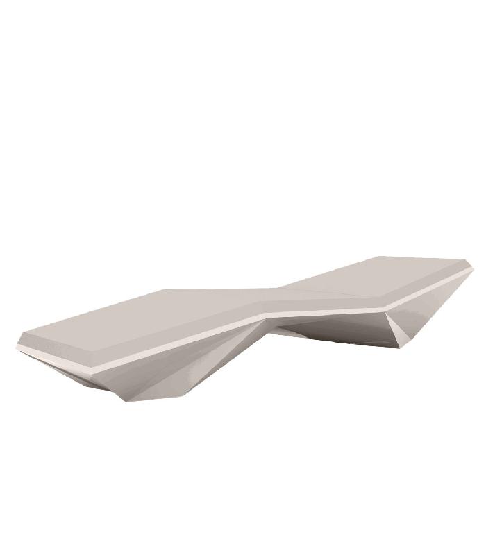 Chaise longue transat design FAZ - tortora_0